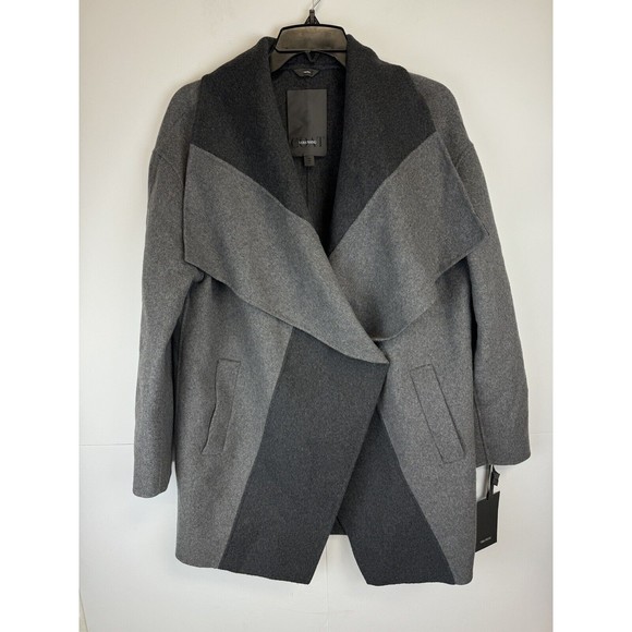 Vera Wang Coat $358 Handmade Wool Blend Coat Size: Medium NWT